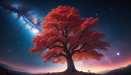 Wall Mural - nighttime fantasy artwork