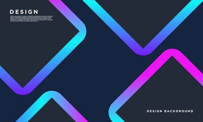 Wall Mural - Abstract vector background dark blue with modern corporate concept