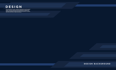 Wall Mural - Abstract vector background dark blue with modern corporate concept