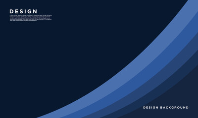 Wall Mural - Abstract vector background dark blue with modern corporate concept