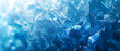 Blue crystal abstract background texture