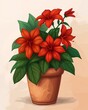 pot red flowers table hearthstone princess gradient shading exploitable profile orange daffodils anomalous object heavily eden