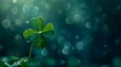 clover deep droplets middle field early medieval background full lucky clovers verdigris serial earth optimism treasures gold banner
