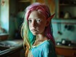 © sam - a girl with long hair and elf ears