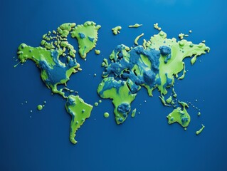  a map of the world