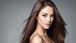 © SR07XC3 - Stunning model with hair extensions.