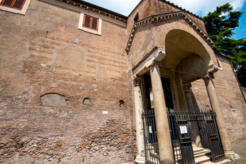 Sticker - Basilica of San Clemente - Rome - Italy