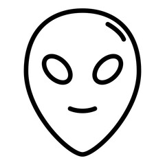 Poster - alien icon 