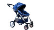 Baby stroller on transparent background