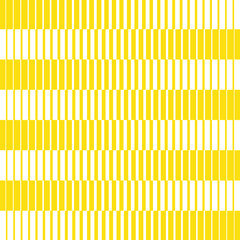 Poster - abstract repeatable seamless yellow vertical thin to thick line pattern.