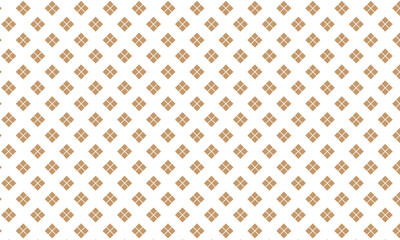Poster - abstract repeatable seamless brown rectangle dot pattern art.