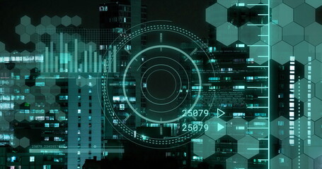 Poster - Image of data processing over scope scanning