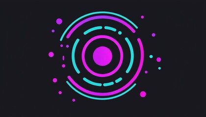 Poster - Beautiful Transfer Data Glyph Vector Icon in Modern Design