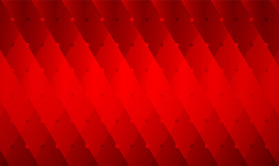 Poster - Red diamond pattern background with stars. Red luxury background with rhombuses. Diamond shapes background for cover, artwork, print ad, poster, web banner. Simple and minimal. Premium Vector EPS10.