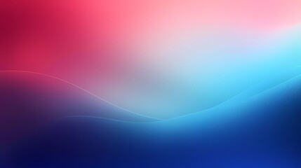 Poster - Abstract background. Blue and red gradient with grain effect. generative ai