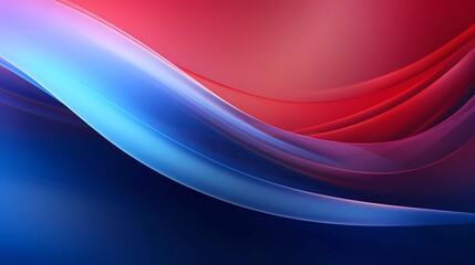 Poster - Abstract background. Blue and red gradient with grain effect. generative ai