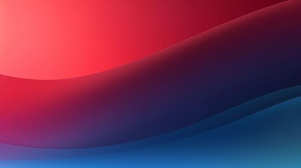 Poster - Abstract background. Blue and red gradient with grain effect. generative ai