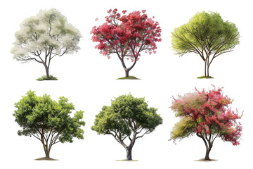 Poster - Collection Beautiful Trees, Decoration work