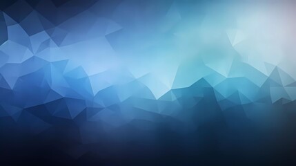 Poster - Blurred gradient black, blue and silver color gradation, with noise effect abstract background. generative ai