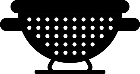 Sticker - Colander Vector Icon