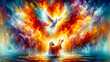 © Tekweni - Sacrament of Light: The Baptismal Fire of Jesus Christ.