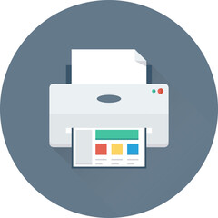 Printer Vector Icon