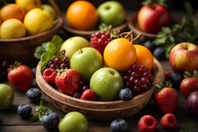 Fruit In A Basket