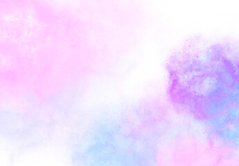 abstract watercolor background with watercolor splashes pastel pink blue transparent backgr clip art