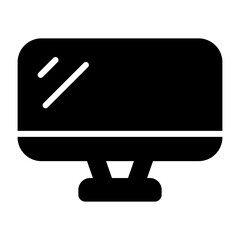 Sticker - Monitor Vector Icon