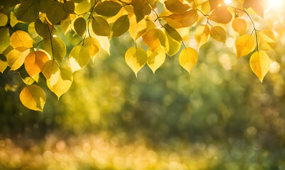 Poster - Summer sunlight bokeh