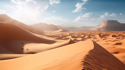 Wall Mural - Sand dune desert