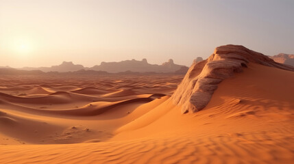 Wall Mural - Sand dune desert