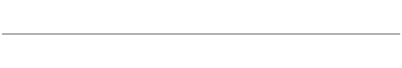 Horizontal black line for design