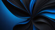 El azul y el negro abstractos son un patrón claro con el degradado con textura de metal de pared de piso, tecnología suave, fondo diagonal, negro, oscuro, limpio, moderno.
