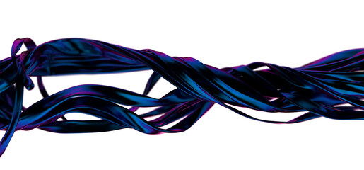 Poster - Seamless Flow: Abstract 3D Blue Seamless Flow: Abstract 3D Blue Wave Illustration for Smooth and Continuous VisualsWave Illustration for Smooth and Continuous Visuals