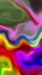 Wall Mural - Abstract vertical gradient video, Holographic multicolor vertical video, Abstract liquid vertical video
