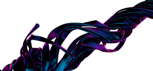 Poster - Dynamic Aquatic Motion: AbstracDynamic Aquatic Motion: Abstract 3D Blue Wave Illustration for Dynamic Visualst 3D Blue Wave Illustration for Dynamic Visuals