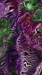 Wall Mural - Abstract vertical gradient video, Holographic multicolor vertical video, Abstract liquid vertical video
