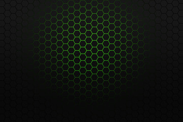 Wall Mural - Glowing crysis texture, green color, perfect background.