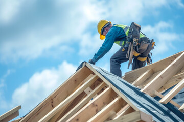 Rooftop Symphony: Carpenters and Roofers in Concert