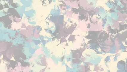 Leinwandbilder - Colorful pastel colors Seamless Fluid Art Abstract Background. animation. 4k looping footage