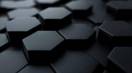 Wall Mural - Abstract hexagon geometry background