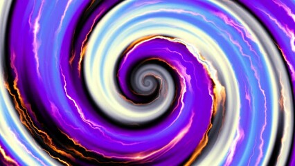 Aufkleber - Endless abstract spiral. Seamless looping footage 4k. Abstract loop background