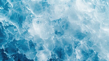 Poster - A close up view of the ocean water. Perfect for use in nature or travel-related projects