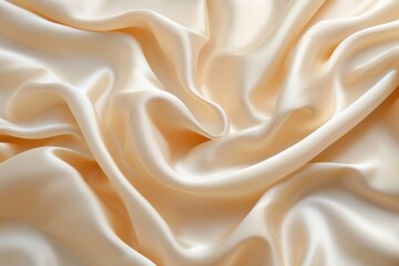 Canvas Print - A close up view of a white fabric. Can be used as a background or texture for various design projects