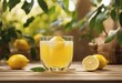 Background lemon podium product fruit platform cosmetic scene display citrus yellow Podium lemon vit