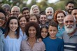 © Daniel - Large group of happy multiethnic and multi-generation