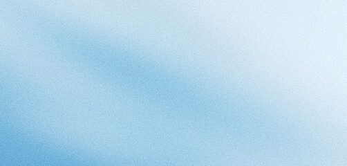 Wall Mural - light blue grainy background noise texture backdrop pastel color banner copy space