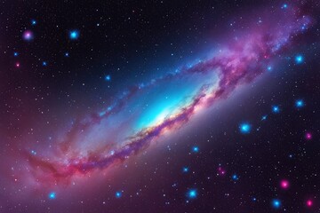 Wall Mural - Marvelous and enchanting universe scene