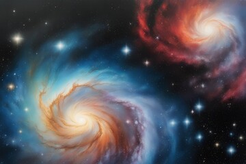 Wall Mural - Gorgeous and breathtaking stellar theme